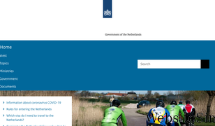 government.nl Screenshot