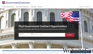 governmentcontracts.us Screenshot