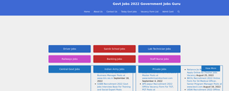 governmentjobs.guru Screenshot