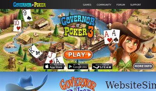 governorofpoker.com Screenshot