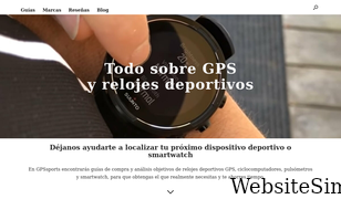 gpssports.es Screenshot