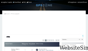 gpszone.ro Screenshot