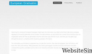 graduates.name Screenshot