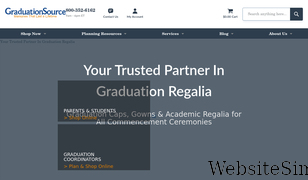 graduationsource.com Screenshot
