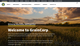 graincorp.com.au Screenshot