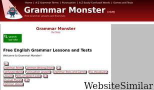 grammar-monster.com Screenshot
