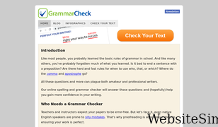 grammarcheck.net Screenshot