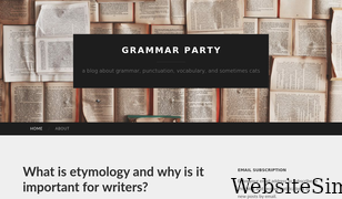 grammarpartyblog.com Screenshot