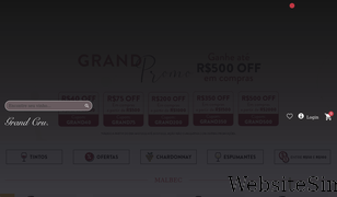 grandcru.com.br Screenshot
