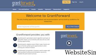 grantforward.com Screenshot