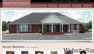 grantfuneralservices.net Screenshot