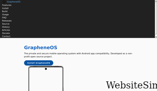 grapheneos.org Screenshot
