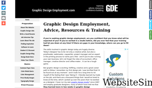 graphic-design-employment.com Screenshot