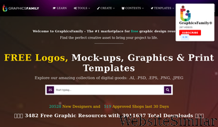 graphicsfamily.com Screenshot