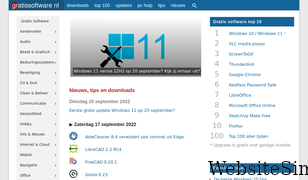 gratissoftwaresite.nl Screenshot