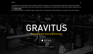 gravitus.com Screenshot