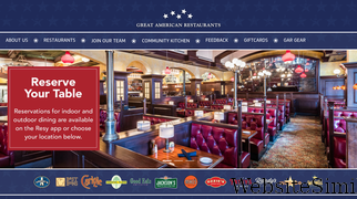 greatamericanrestaurants.com Screenshot