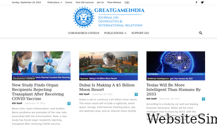 greatgameindia.com Screenshot