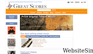 greatscores.com Screenshot