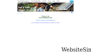 greenbuildingforum.co.uk Screenshot