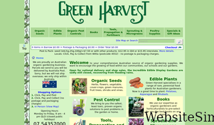 greenharvest.com.au Screenshot