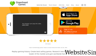 greenheartgames.com Screenshot