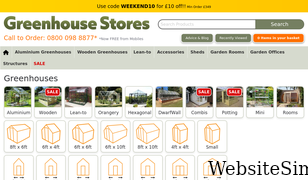 greenhousestores.co.uk Screenshot