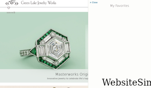 greenlakejewelry.com Screenshot