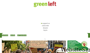 greenleft.org.au Screenshot