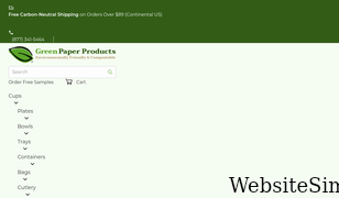 greenpaperproducts.com Screenshot