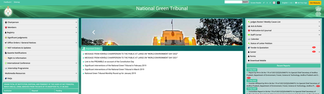 greentribunal.gov.in Screenshot