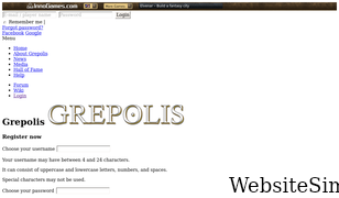 grepolis.com Screenshot