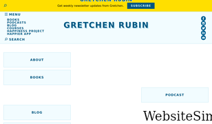 gretchenrubin.com Screenshot