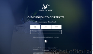 greygoose.com Screenshot