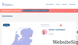 griepalert.nl Screenshot