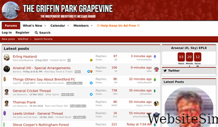 griffinpark.org Screenshot