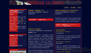 grifoni.org Screenshot