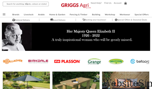 griggsagri.co.uk Screenshot