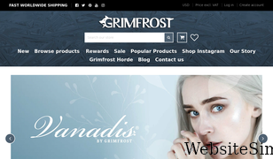 grimfrost.com Screenshot
