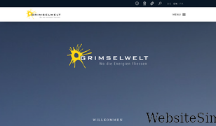 grimselwelt.ch Screenshot