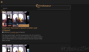 grindosaur.com Screenshot