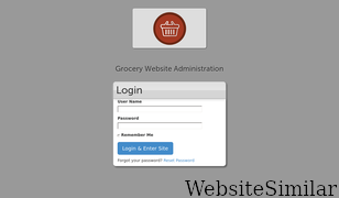 grocerywebsite.com Screenshot