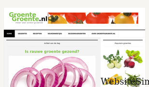 groentegroente.nl Screenshot