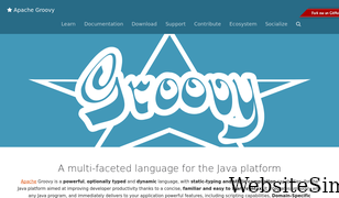 groovy-lang.org Screenshot