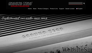 ground-zero-audio.com Screenshot