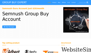 groupbuyexpert.com Screenshot