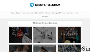 groupe-telegram.fr Screenshot