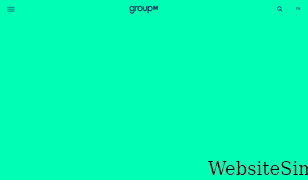 groupm.com Screenshot
