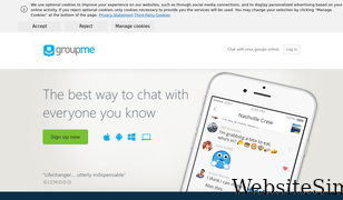 groupme.com Screenshot
