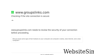 groupslinks.com Screenshot